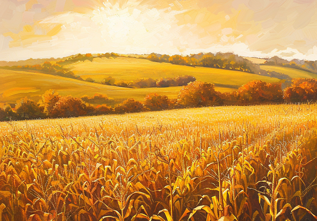  Corn Field Serenity 500 Piece Puzzle