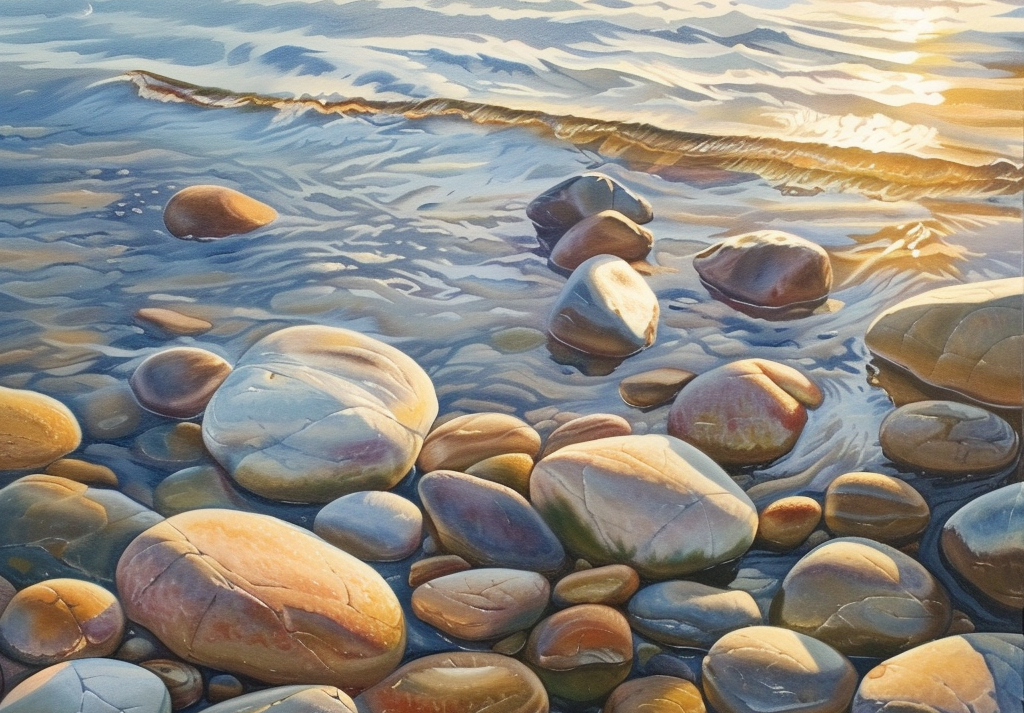  Riverbank Stones 500 Piece Puzzle