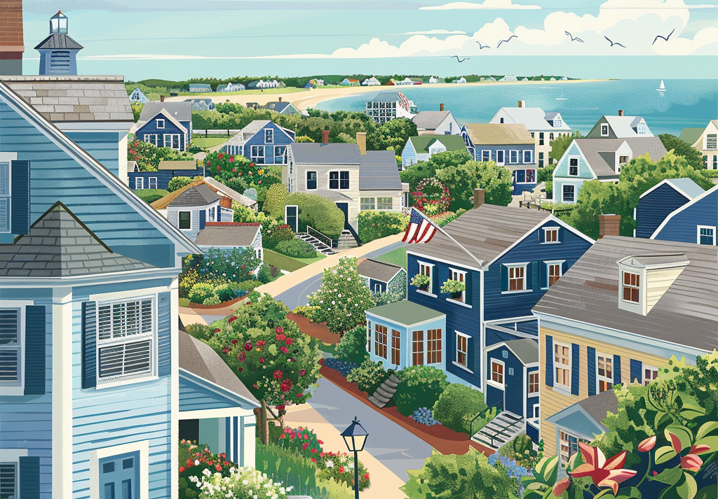  Nantucket Summer Vibes 500 Piece Puzzle