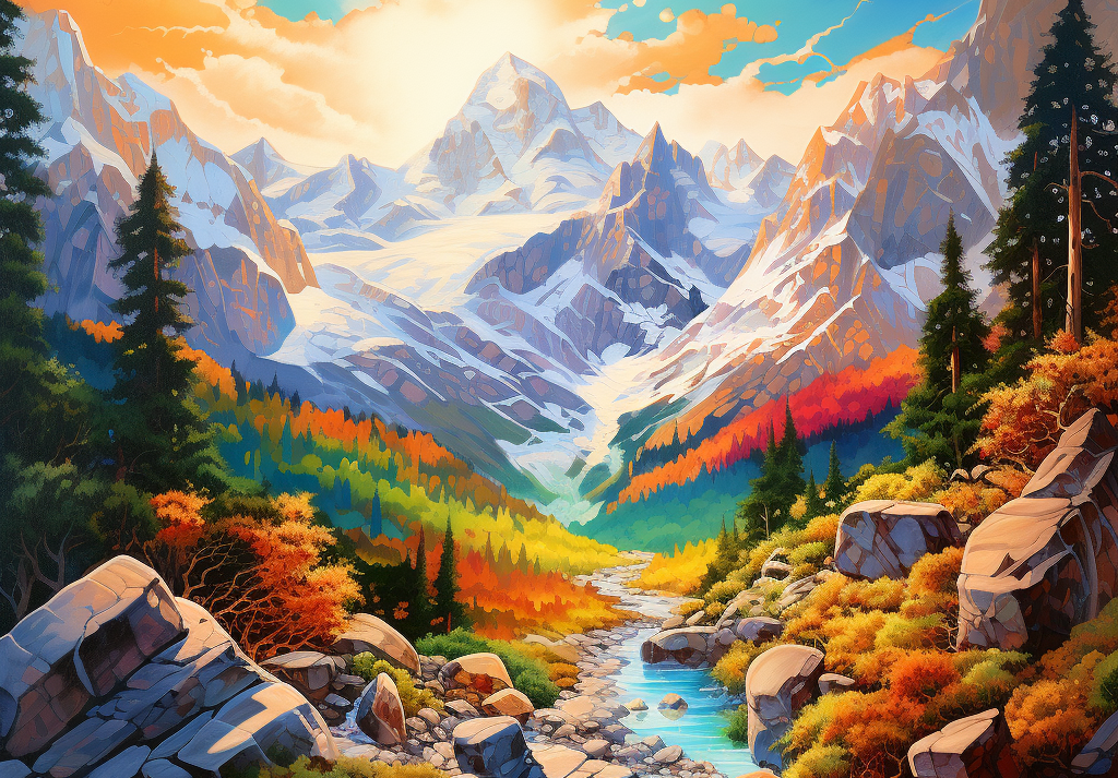  Mount Olympus National Park 500 Piece Puzzle